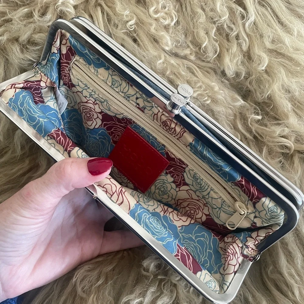 Leather Hobo Clutch - Picture 4 of 6